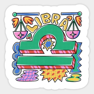 Libra Sticker